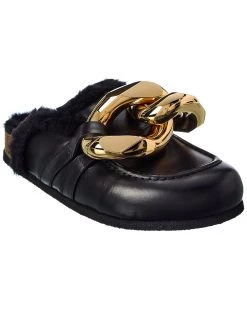 Best Sale 🎁 JW Anderson Chain Leather Mule for 👩 women ⌛