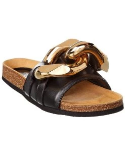 Best deal βοΈ JW Anderson Chain Leather π©΄ Sandal for π© women β