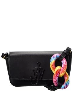 Cheap π₯ JW Anderson Tie-Dye Chain Leather Shoulder Bag for π© women π§¨