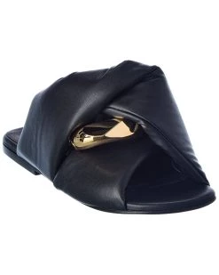 Best Pirce π JW Anderson Chain Leather π©΄ Sandal for π© women π