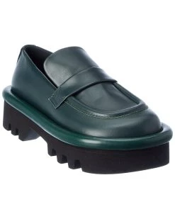 New 🔔 JW Anderson Bumper Leather Loafer for 👩 women 👏