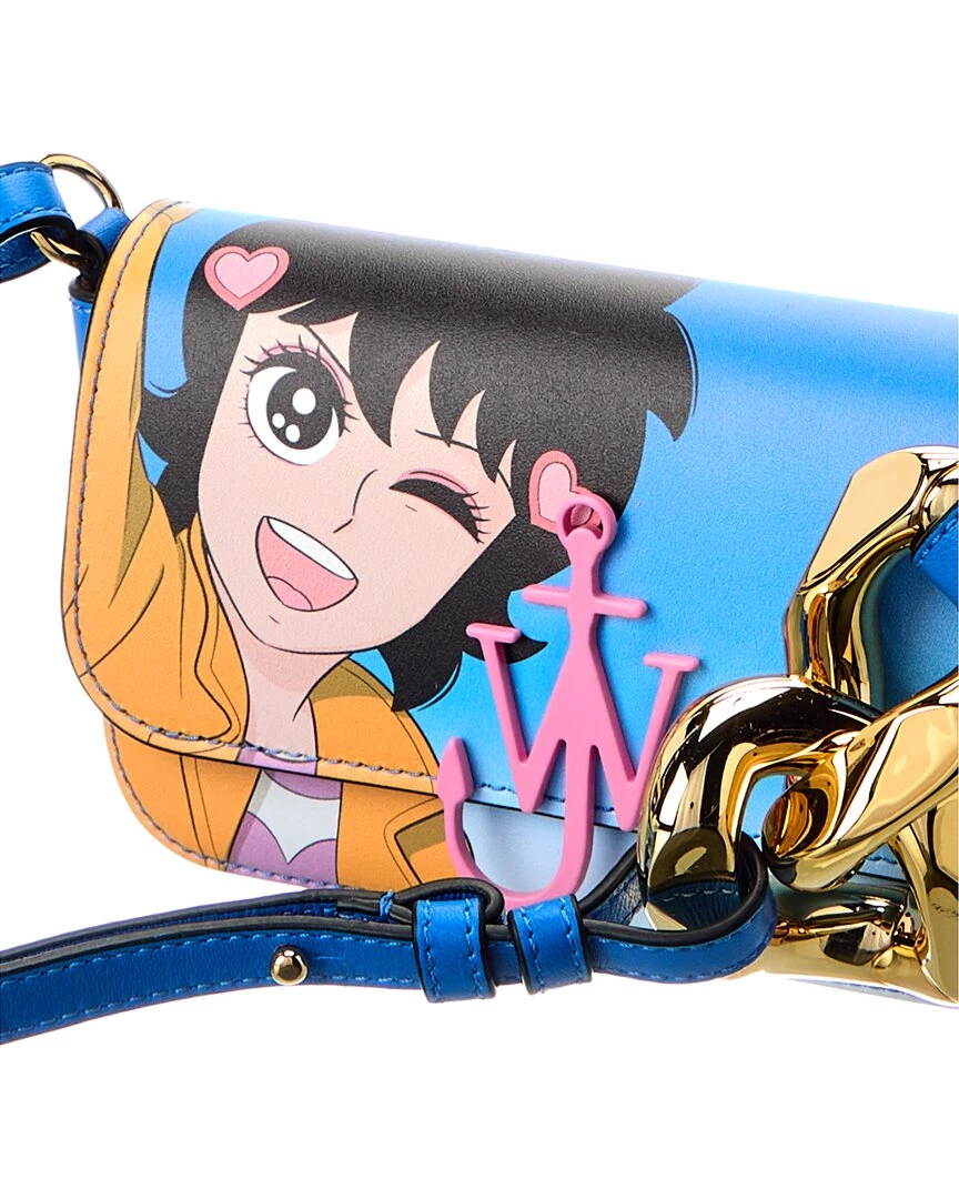 Buy π₯° JW Anderson x Run Hany Chain Anchor Leather Shoulder Bag for π© women π 5 Buy π₯° JW Anderson x Run Hany Chain Anchor Leather Shoulder Bag for π© women π - Image 3