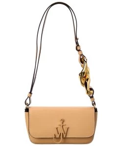 Best Sale π JW Anderson Chain Anchor Leather Shoulder Bag for π© women π