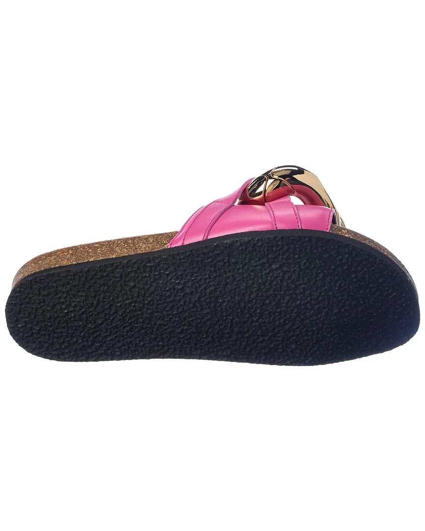 New 𧨠JW Anderson Chain Leather π©΄ Sandal for π© women π 6 New 𧨠JW Anderson Chain Leather π©΄ Sandal for π© women π - Image 4