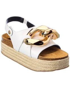 JW Anderson sale store 37 New π― JW Anderson Chain Leather Platform π©΄ Sandal for π© women π