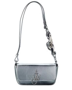Outlet 🔥 JW Anderson Chain Anchor Leather Shoulder Bag for 👩 women 😉