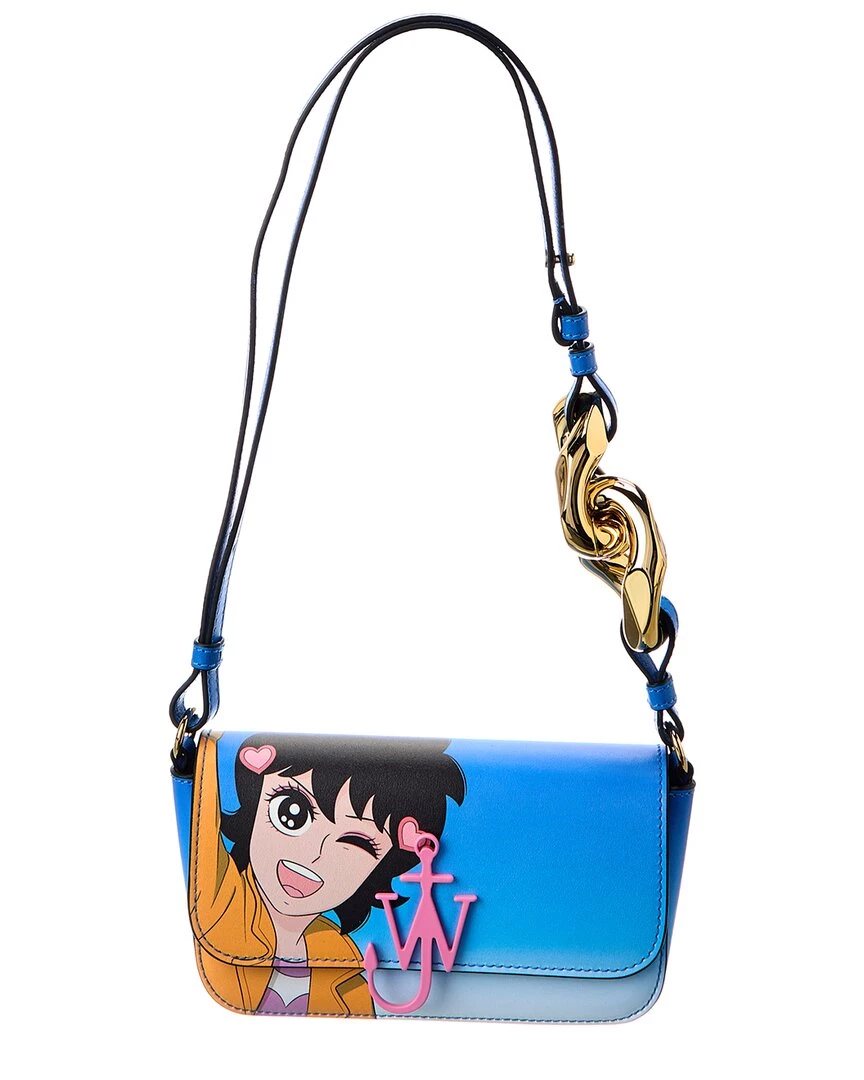 Buy π₯° JW Anderson x Run Hany Chain Anchor Leather Shoulder Bag for π© women π 3 Buy π₯° JW Anderson x Run Hany Chain Anchor Leather Shoulder Bag for π© women π