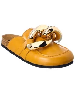 Wholesale 🎁 JW Anderson Chain Leather Mule for 👩 women 😀