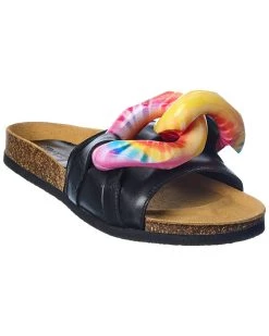 Flash Sale 🥰 JW Anderson Chain Leather 🩴 Sandal for 👩 women 🌟