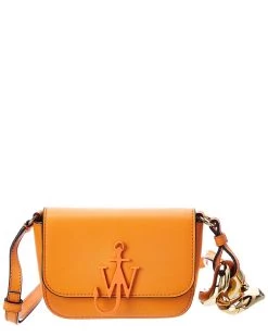 JW Anderson sale store 12 Hot Sale π JW Anderson Chain Nano Anchor Leather Crossbody for π© women βοΈ