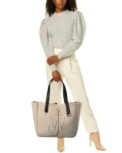 Outlet 👍 JW Anderson Belt Felt & Leather Tote for 👩 women ⭐ -JW Anderson sale store b1b32d60acac43aba3c7b9b69aebea5c 1080x