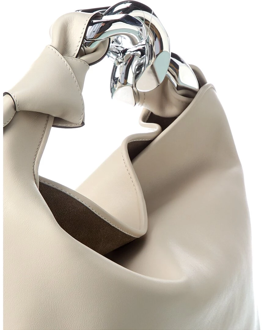 Buy π€© JW Anderson Chain Small Leather Hobo Bag for π© women 𧨠5 Buy π€© JW Anderson Chain Small Leather Hobo Bag for π© women 𧨠- Image 3