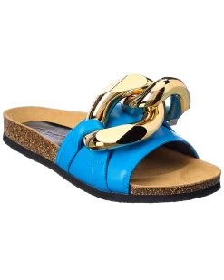 Budget π JW Anderson Chain Leather π©΄ Sandal for π© women π§¨