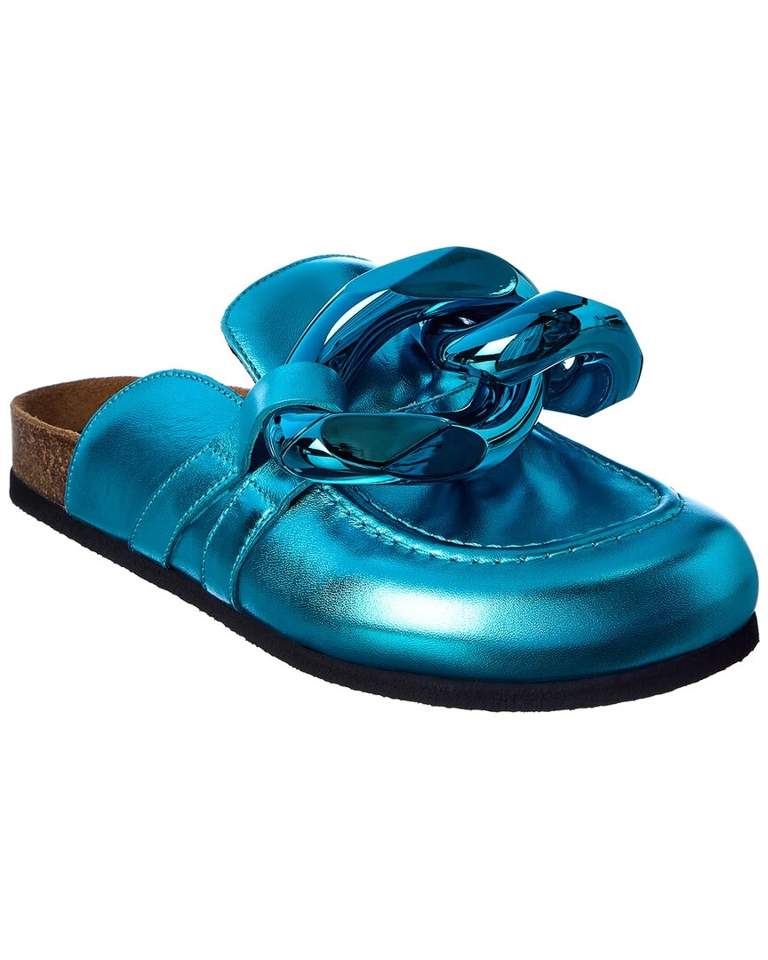 Best Sale β JW Anderson Chain Leather Mule for π© women β 3 Best Sale β JW Anderson Chain Leather Mule for π© women β