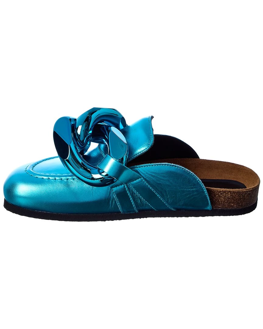Best Sale β JW Anderson Chain Leather Mule for π© women β 4 Best Sale β JW Anderson Chain Leather Mule for π© women β - Image 2