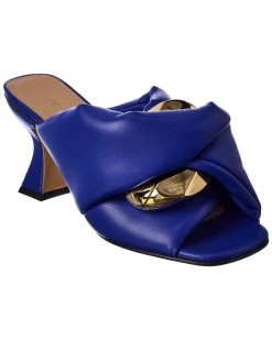 New 💯 JW Anderson Twist Chain 🩴 Sandal for 👩 women 👏