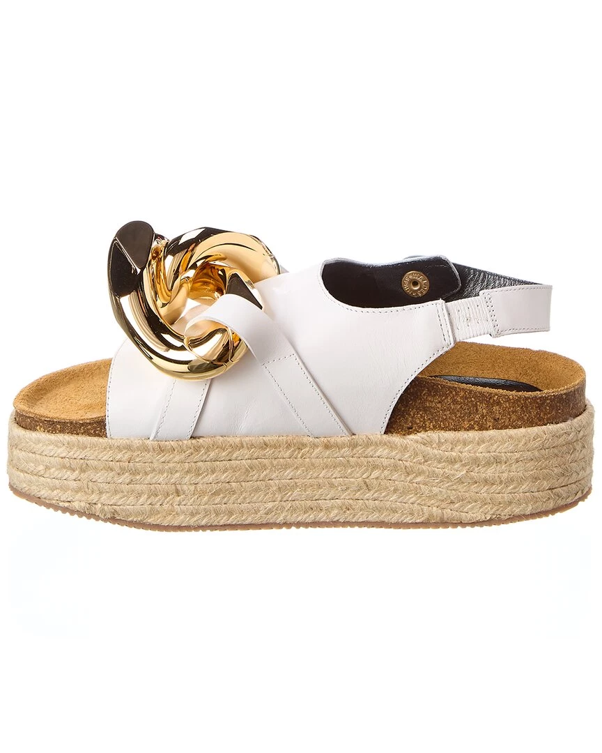 Best Sale β¨ JW Anderson Chain Leather π©΄ Sandal for π© women β¨ 4 Best Sale β¨ JW Anderson Chain Leather π©΄ Sandal for π© women β¨ - Image 2